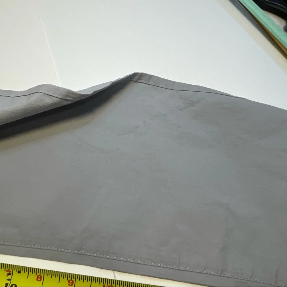 Armani Exchange A|X Mens Gray Flat Front Dress Straight Pants Sz 31 Lightweight - Picture 10 of 10